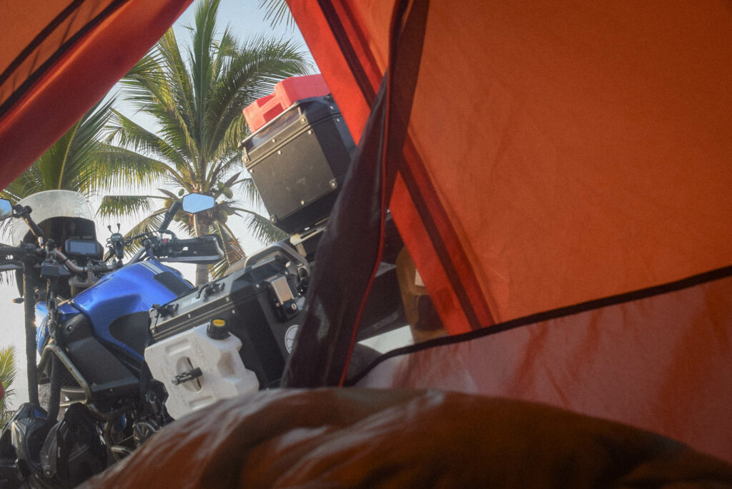 camping à moto, une question d'organisation 